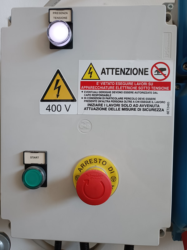 Adesivi quadro elettrico